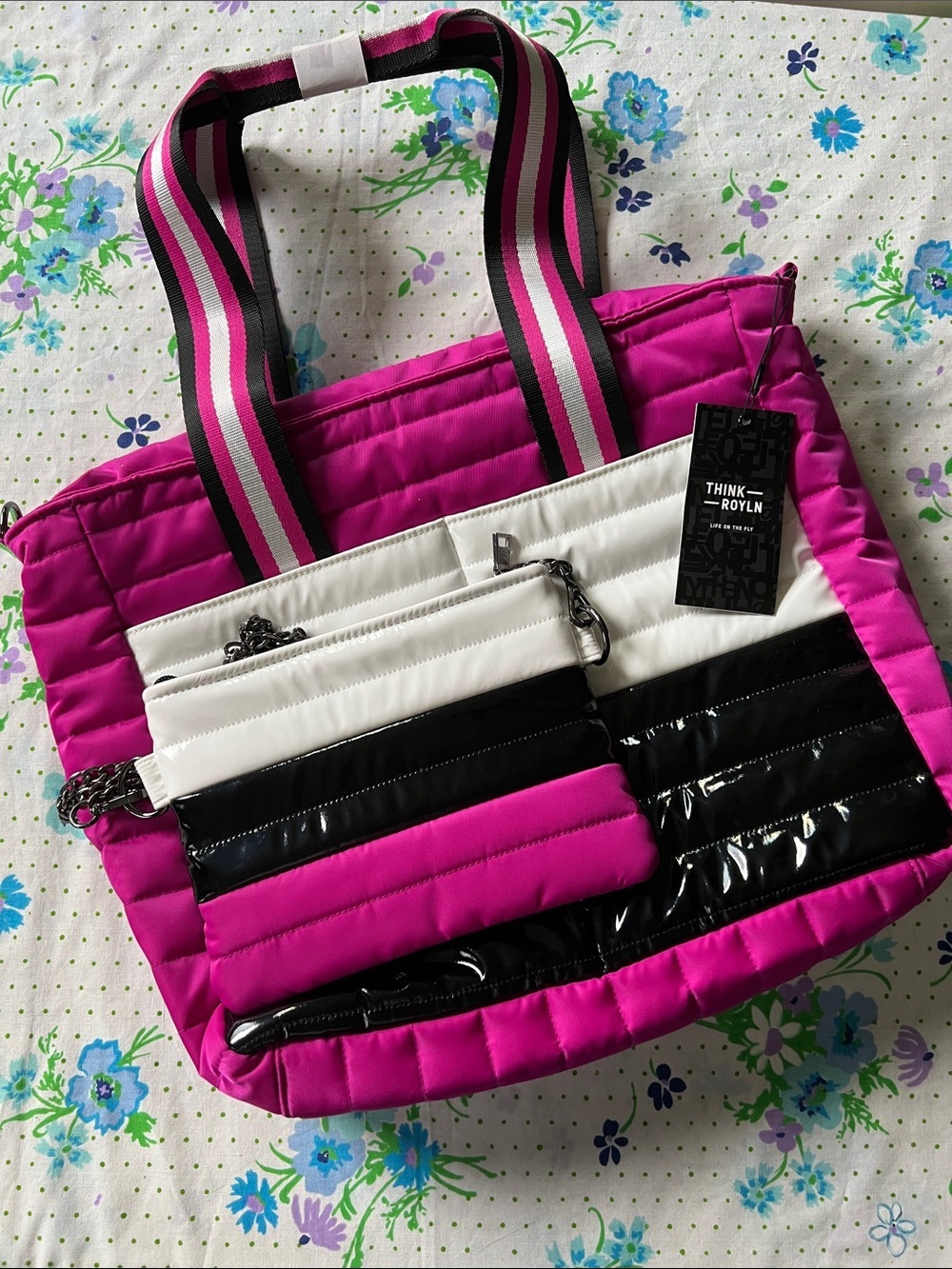 THINK ROYLN The Metro Tote & Crossbody SET